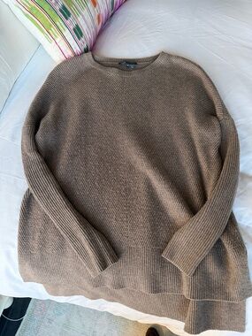 Vince Taupe Crewneck Sweater